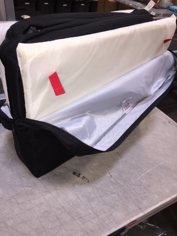 Photo 1 of BABYBJORN Travel Crib Light - Silver + Fitted Sheet Bundle Pack Black 