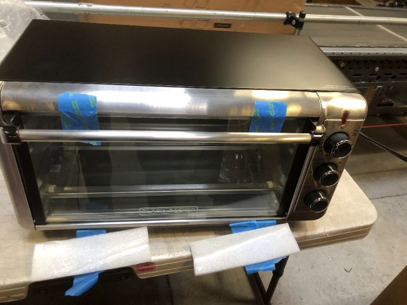 Photo 3 of 8-Slice Extra-Wide Convection Toaster Oven, Stainless Steel