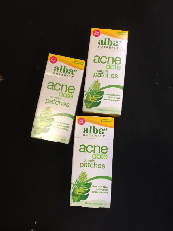 Photo 2 of Alba Botanica Acnedote Pimple Patches, 40 Count 3pk