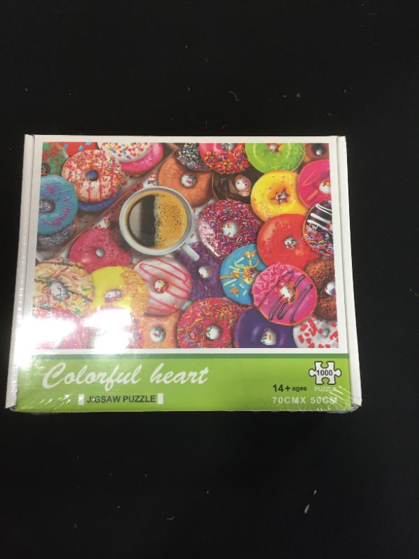 Photo 1 of COLORFUL HEART JIGSAW PUZZLE