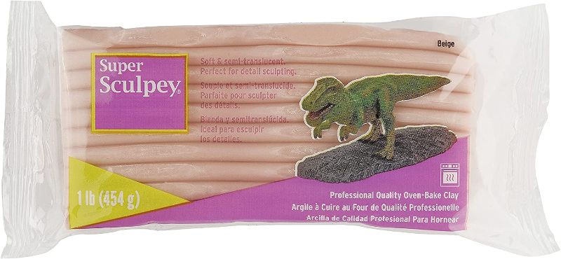 Photo 1 of 1lb. Super Sculpey® Oven-Bake Clay, Beige 