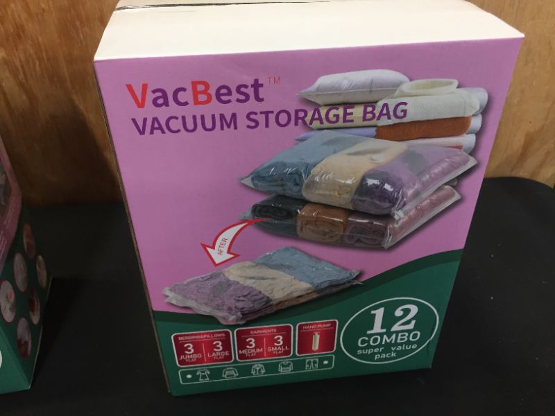 Photo 2 of  Vacuum Storage Space Saver bags for clothes--fabric sealed