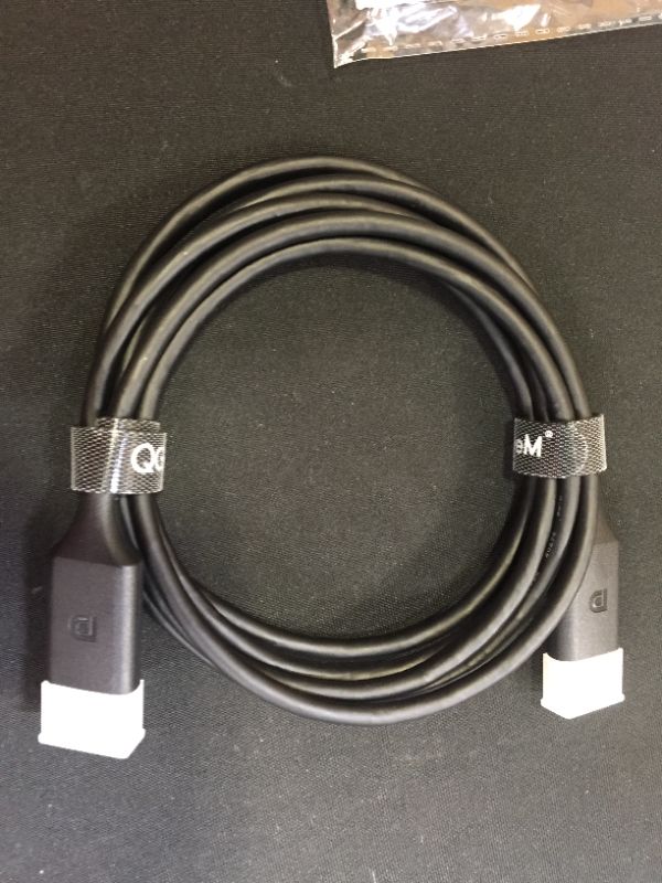 Photo 2 of QGeeM DisplayPort 1.2 Cable 3FT