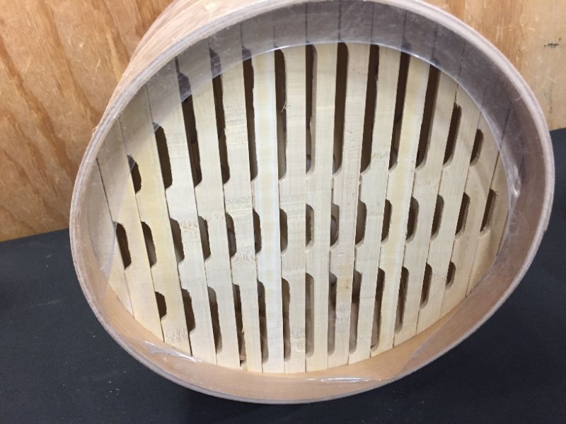 Photo 3 of 2 tier bamboo steamer with lid