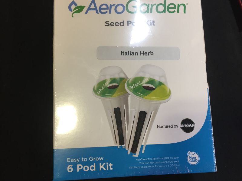 Photo 2 of AeroGarden Seed Pod Kit Italian Herb 6 Pod Kit