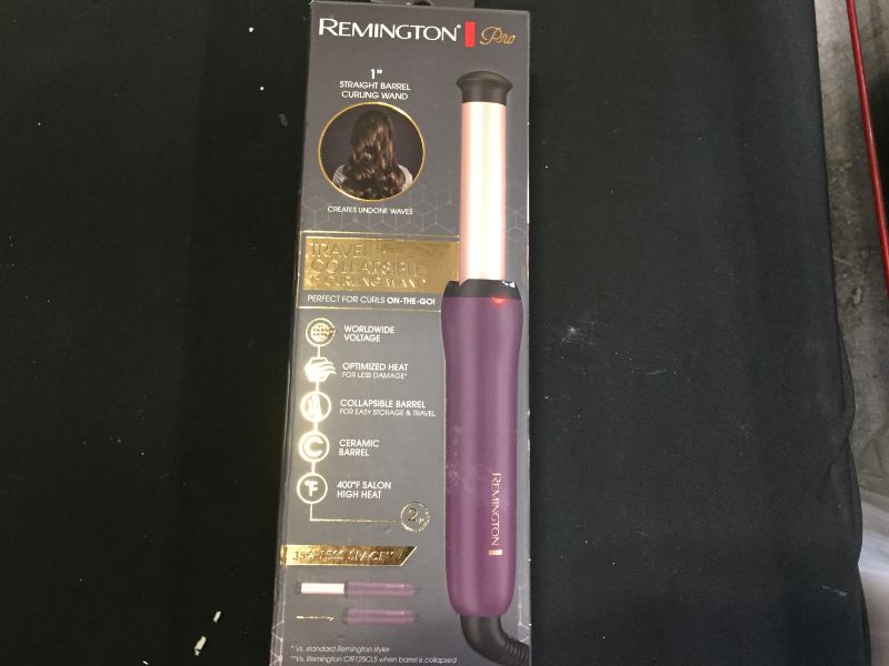 Photo 2 of REMINGTON TRAVEL COLLAPSIBLE 1"CURLING WAND ---FABRIC SEALED