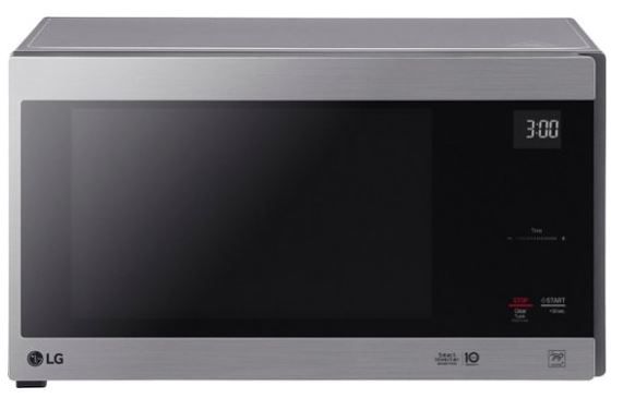 Photo 1 of LG - NeoChef 1.5 Cu. Ft. Mid-Size Microwave - Stainless Steel