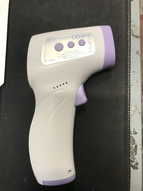Photo 1 of 5 Pack Infrared forehead thermometer for adults and children, infrared digital thermometer Batteries Not Included