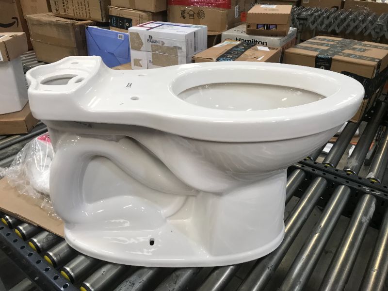 Photo 3 of Champion Tall Height 2-Piece High-Efficiency 1.28 GPF Single Flush Elongated Toilet in White Seat Included