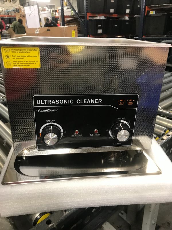 Photo 1 of acmesonic ultrasonic cleaner A15L
