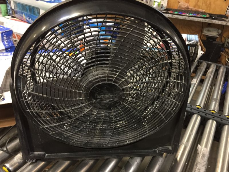 Photo 2 of 20 inch 3-Speed Air Circulator Floor Fan Fully Assembled Pivot Head Garage Shop
