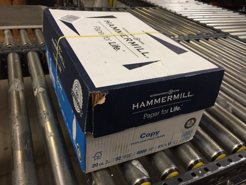 Photo 1 of Hammermill JAM Free 81/2" x 11" Copy Paper 4000 Sheets
