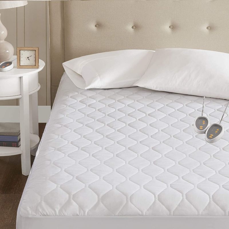 Photo 1 of Beautyrest Heated Microfiber Mattress Pad With 3m Scotchgard Cal King