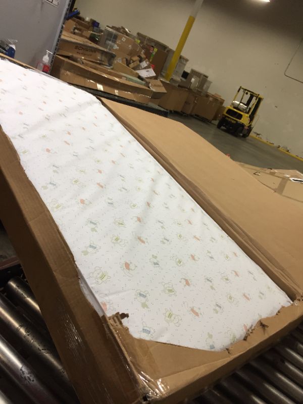 Photo 2 of baby mattress 50 inches tall nby 28inches --bees pattern 