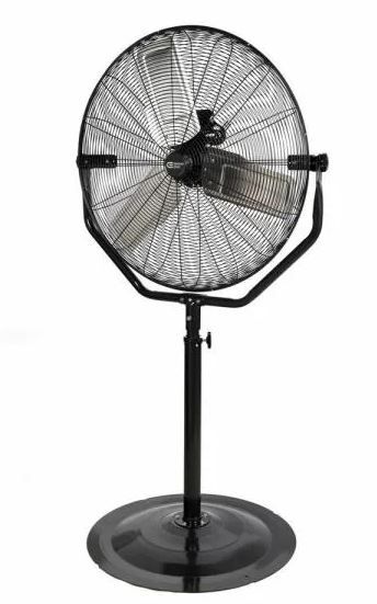 Photo 1 of Adjustable-Height 30 in. Easy-Assembly Pedestal Fan