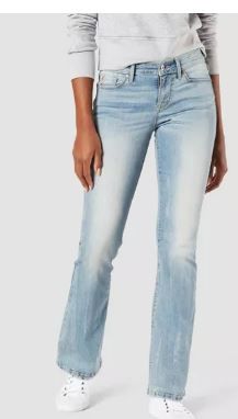 Photo 1 of DENIZEN® from Levi's® Women's Mid-Rise Bootcut Jeans--16s-w33-l30
