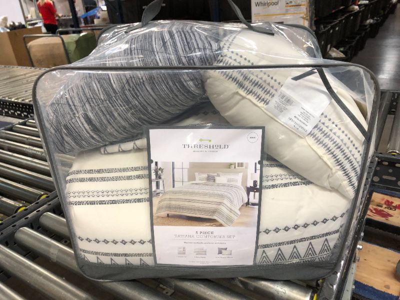 Photo 2 of 5pc Tatiana Global Woven Stripe Cotton Comforter Set - Threshold™
