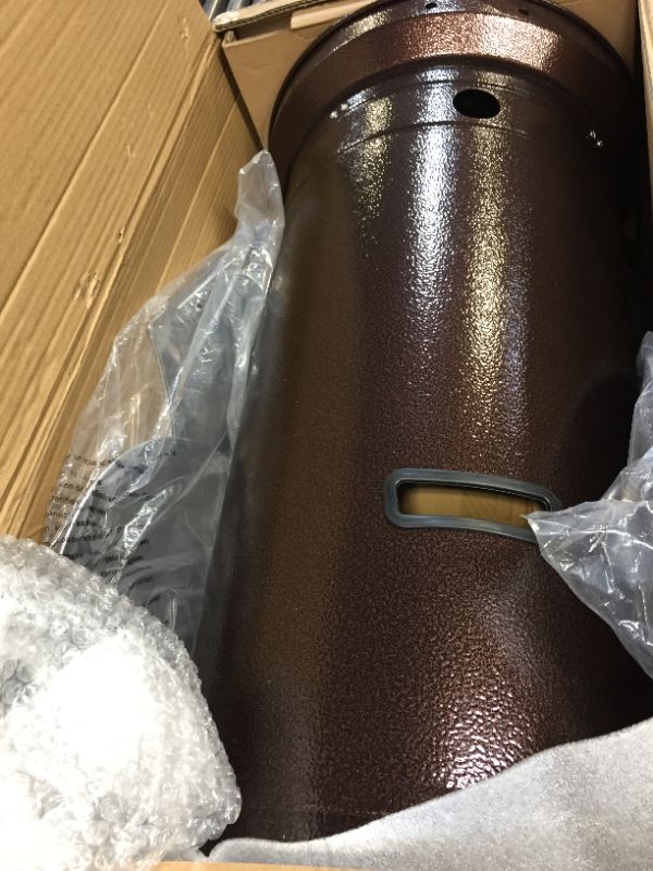 Photo 3 of 48,000 BTU Hammered Bronze Propane Patio Heater