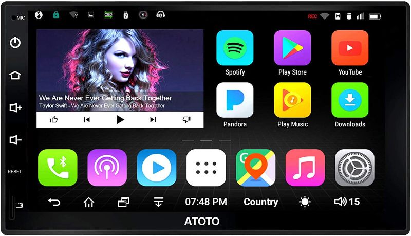 Photo 1 of [New] ATOTO A6 Pro A6Y2721PR Double DIN Android Car Navigation Stereo - 2X Bluetooth with aptX - Quick Charge/Ultra Preamplifier - in Dash Entertainment Multimedia Radio,WiFi,Support 256G SD &More
