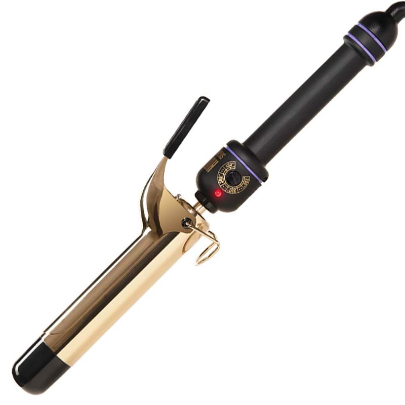 Photo 1 of Hot Tools Signature Series Gold Curling Iron/Wand, 1.25 Inch