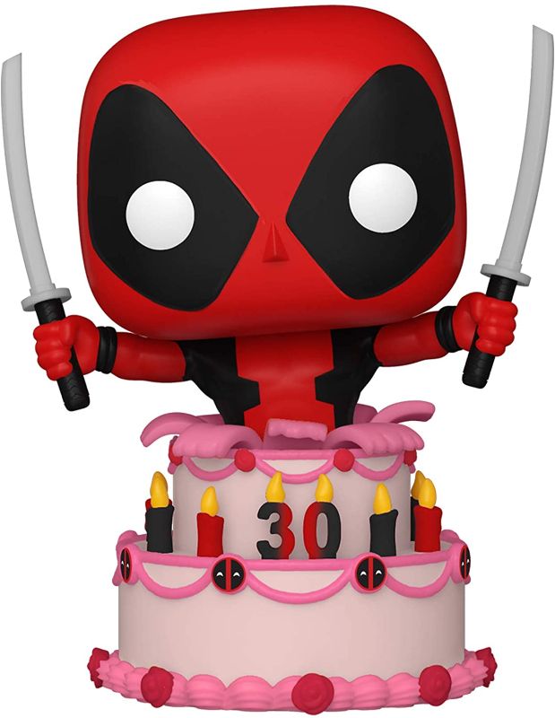 Photo 1 of POP Marvel: Deadpool 30th - Deadpool in Cake, Multicolor, Standard
