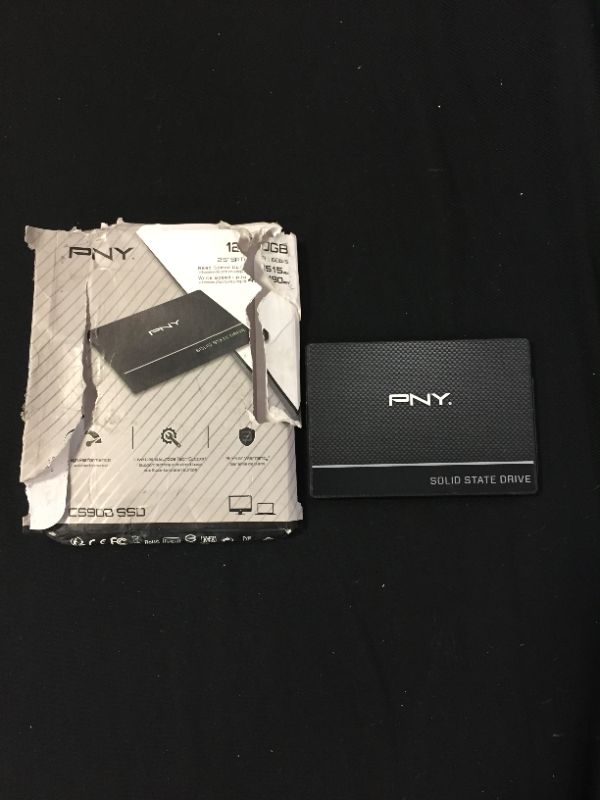 Photo 1 of PNY CS900 120GB 3D NAND 2.5" SATA III Internal Solid State Drive (SSD) - (SSD7CS900-120-RB)
