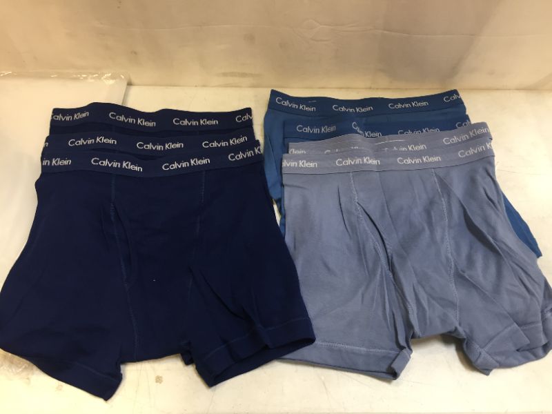 Photo 2 of Calvin Klein Men's Cotton Classics Megapack Boxer Briefs
