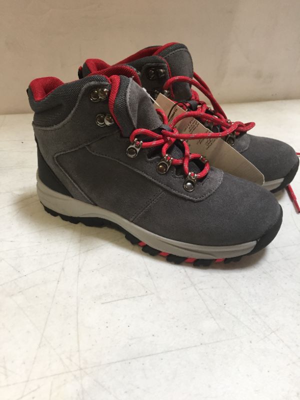 Photo 2 of Amazon Essentials Shoes Boys size 3 Gray and red