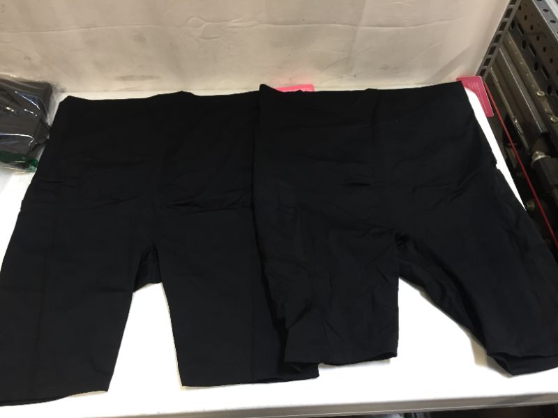 Photo 1 of 2pack Womens Black Spandex, Work out wear, Active Wear XL