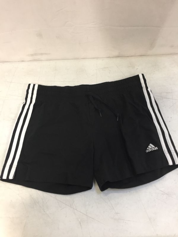 Photo 2 of adidas Women's Pacer 3-Stripes Woven Shorts Medium