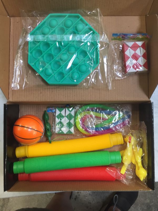 Photo 2 of Fidget Toys Set,Fidget Toy for ADD, OCD, Autistic Children, Adults, Anxiety Autism to Stress Relief, Perfect for Classroom Rewards Prizes
