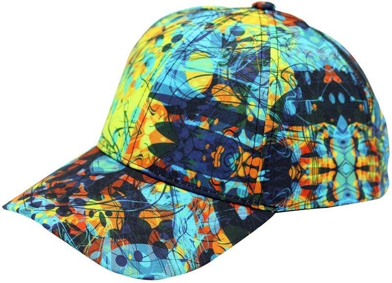 Photo 1 of Unisex Adjustable Outdoor Sport Hat Tie Dye Baseball Cap