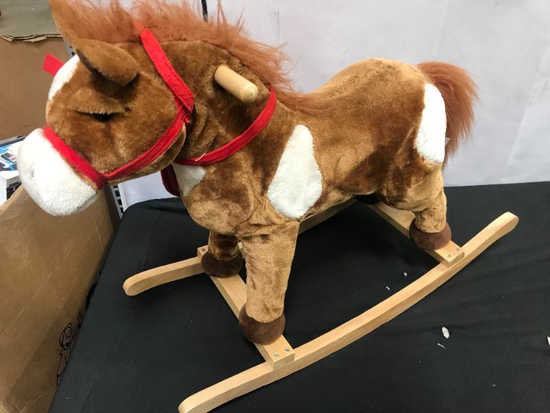 Photo 1 of BROWN ROCKING HORSE 
