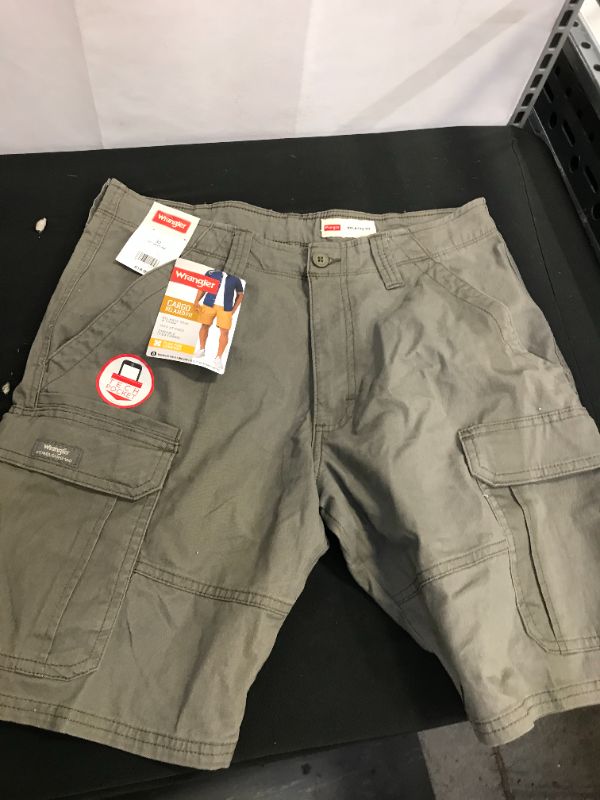 Photo 1 of GREY CARGO SHORTS SIZE 32