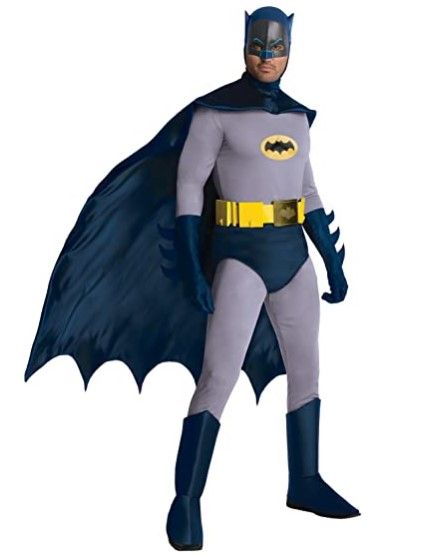 Photo 1 of Batman --like new-- Classic 1966 Grand Heritage Adult Men Costume Adam West Tv Show Halloween size XLarge