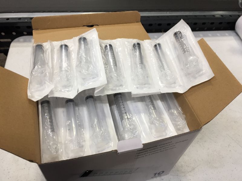 Photo 2 of 10ml Syringe Sterile with Luer Slip Tip, BH SUPPLIES - (No Needle) Individually Sealed - 100 Syringes