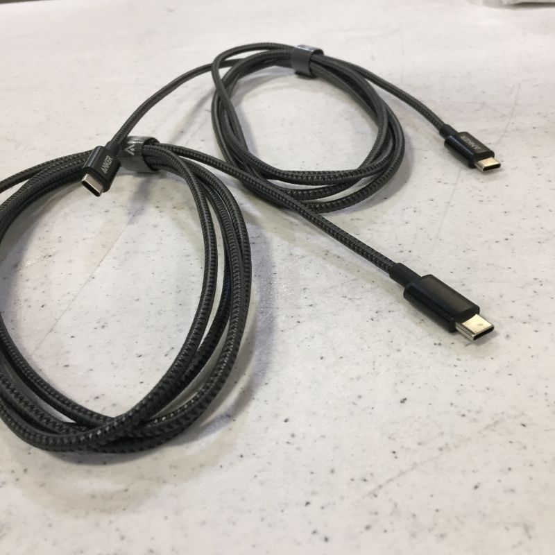 Photo 1 of 2 pack of 6" usb-c to usb-c by ANKER