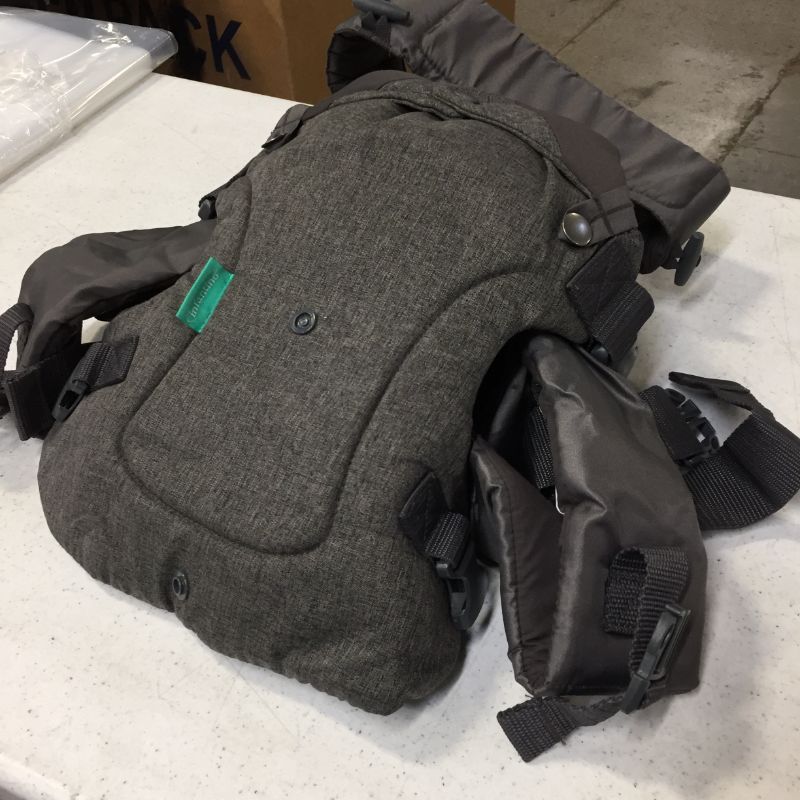Photo 1 of Infantino Flip 4-in-1 Carrier - Ergonomic, Convertible, Face-in and Face-Out, Front and Back Carry for Newborns and Older Babies 8-32 lbs, Gray