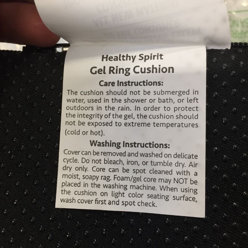 Photo 2 of healthy spirit gel ring cushion