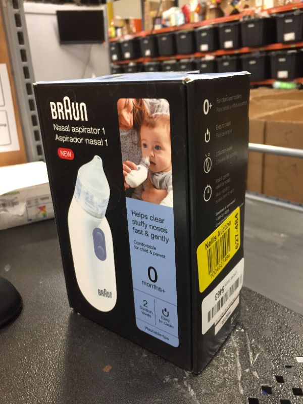 Photo 1 of Braun Nasal Aspirator - 1ct