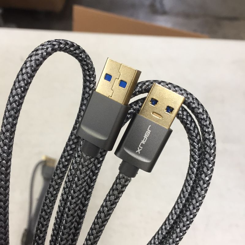 Photo 1 of JSAUX USB 3.0 A to A Male Cable, USB 3.0 to USB 3.0 Cable 2 Pack(3.3ft+6 ft