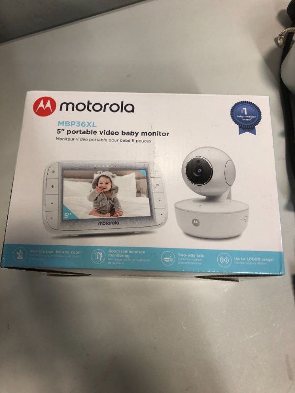 Photo 1 of Motorola Video Baby Monitor 5" 