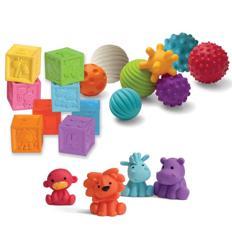 Photo 1 of Balls, Blocks & Buddies Activity Toy Set