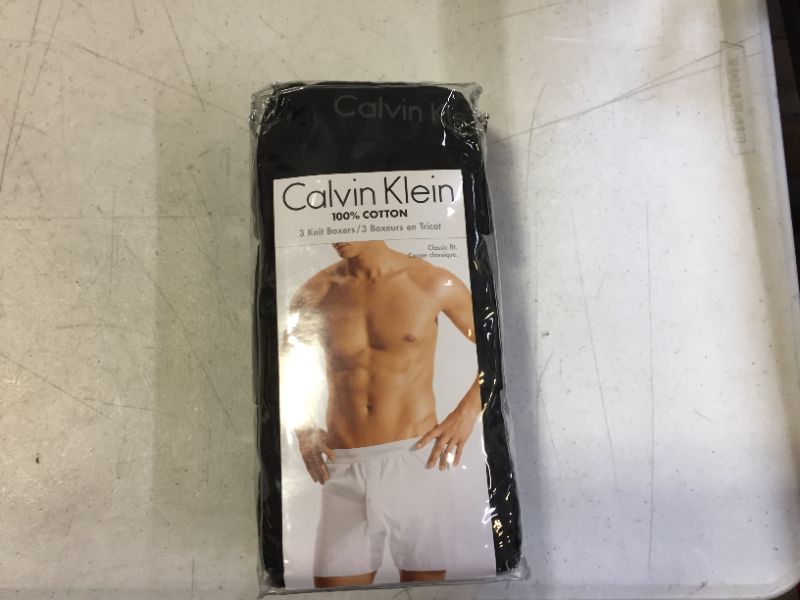 Photo 2 of Calvin Klein Men's Cotton Classics 3 pack Knit Boxers