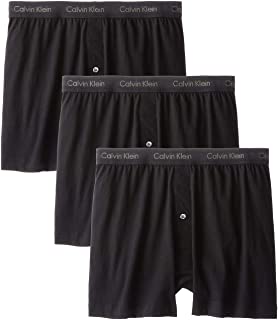 Photo 1 of Calvin Klein Men's Cotton Classics 3 pack Knit Boxers