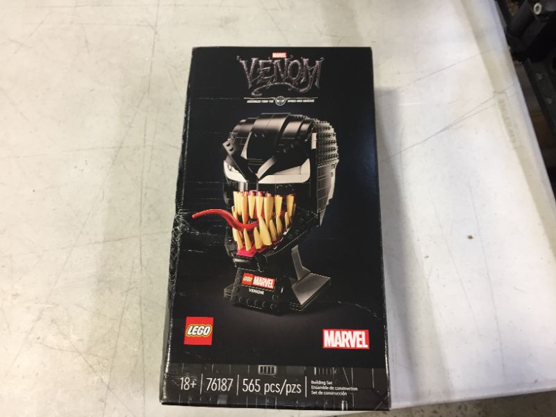 Photo 3 of LEGO Marvel Spider-Man Venom 76187 Collectible Building Kit for-Adults Venom-Mask, Great for Spider-Man Fans, Marvel Movie Watchers and Model-Building Enthusiasts, New 2021 (565 Pieces)
