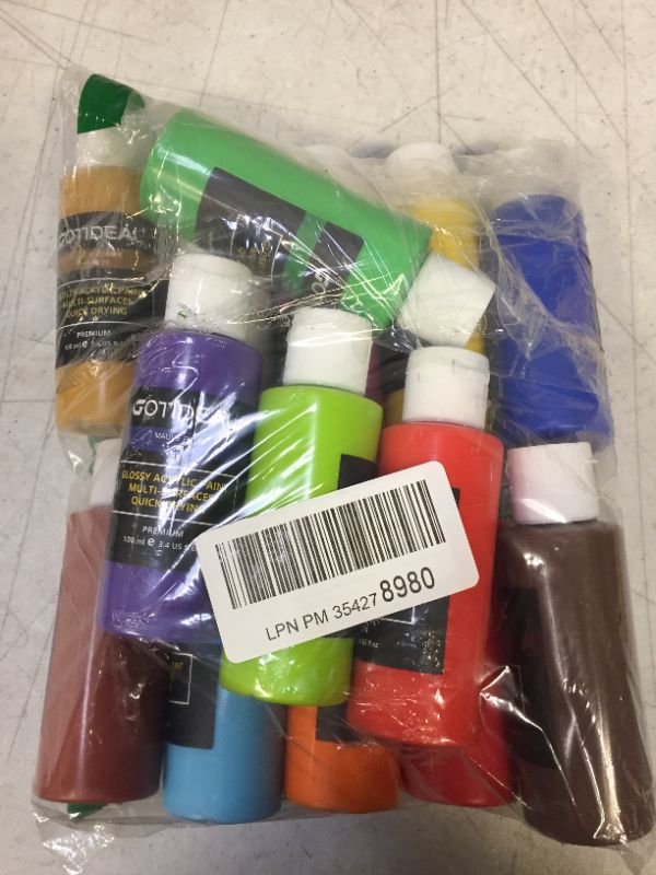 Photo 1 of 14 pack of acrylic paint 