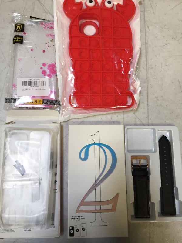 Photo 1 of Various phone cases and watch band comes as shown 