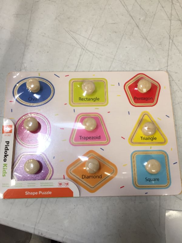 Photo 2 of Kids Geometric Shapes Puzzle