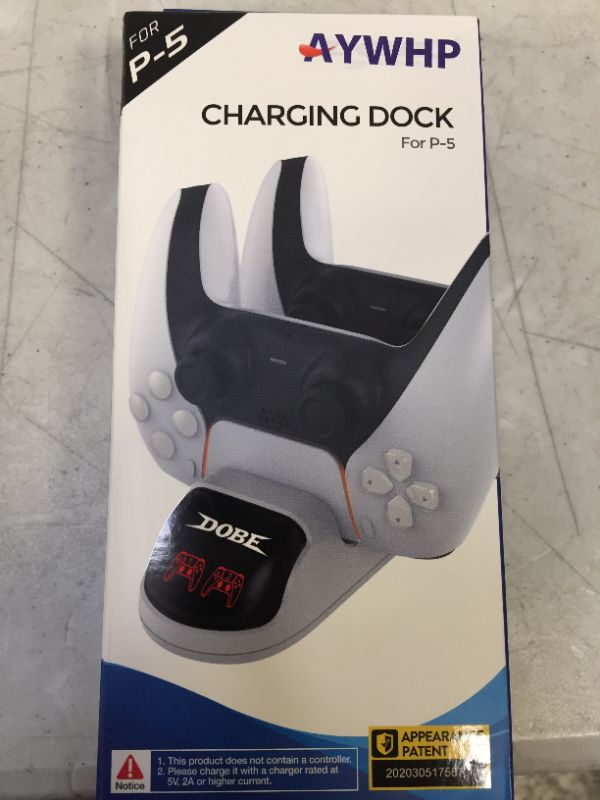 Photo 5 of  charging dock for ps5 Controllers, Still factory sealed